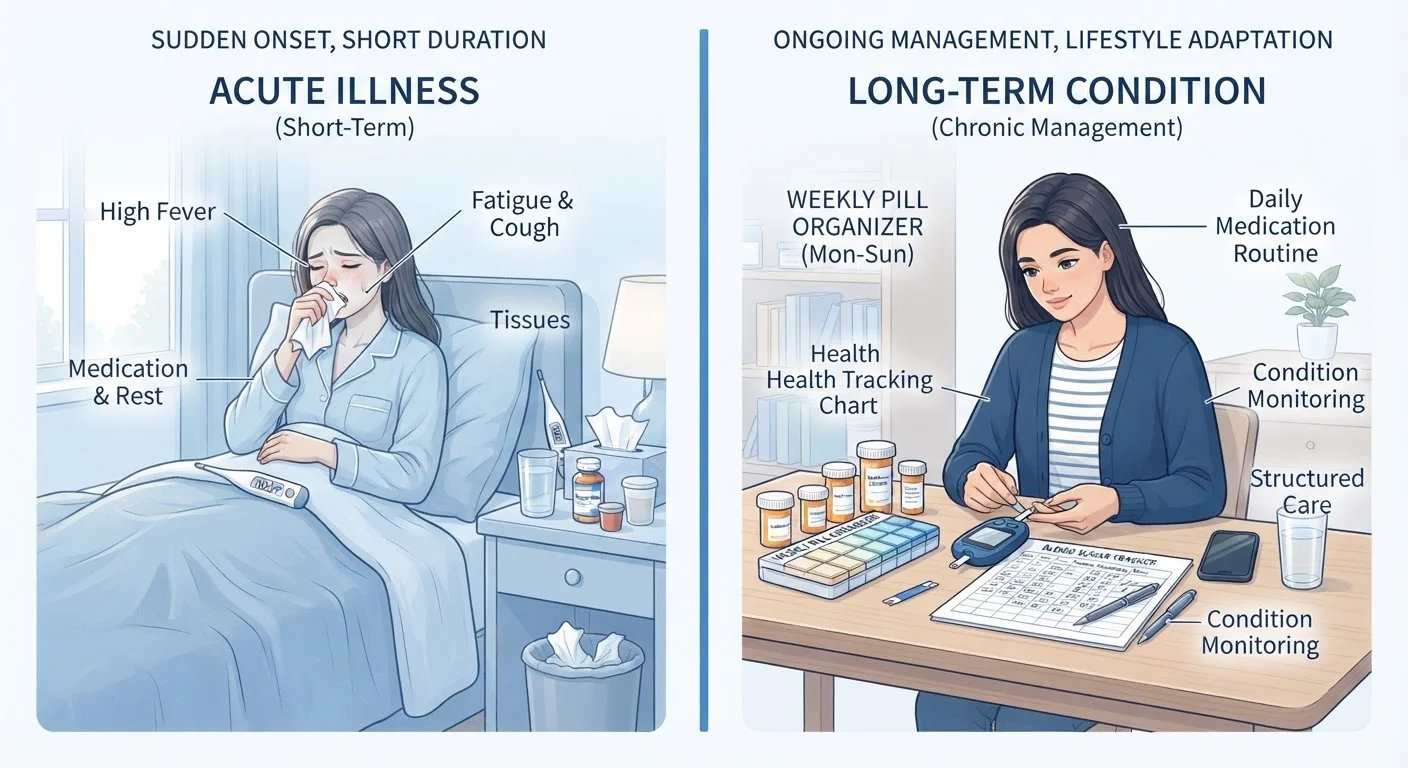 Chronic vs. Acute Disease: A Framework for Understanding Your Diagnosis