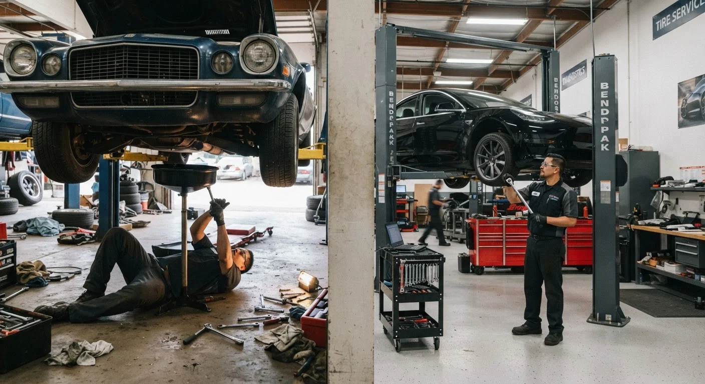 DIY Oil Change vs. Taking It to a Shop