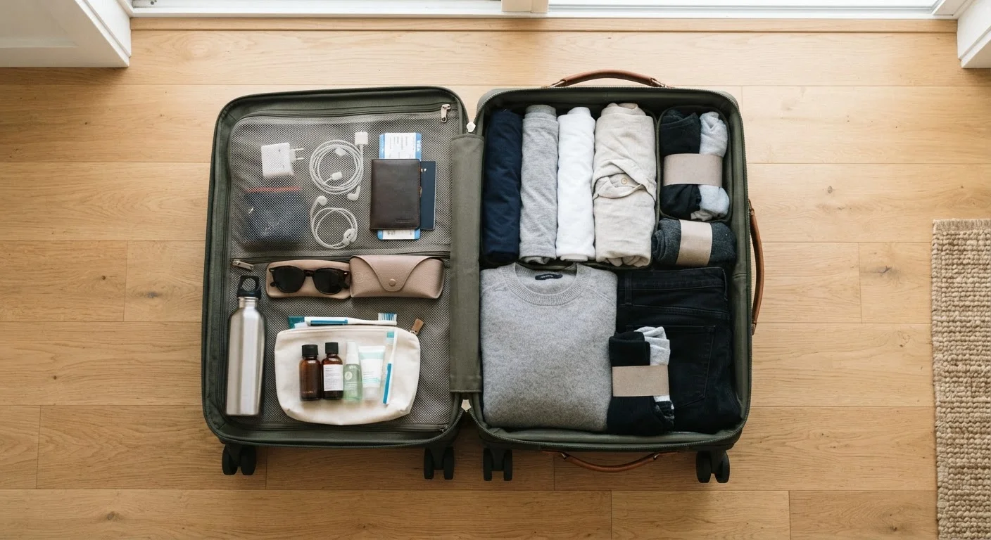 Flying Carry-On Only: What Changes, What Doesn't, and Whether It's Worth It