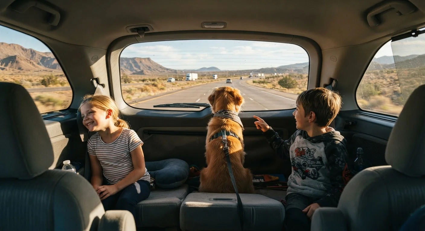 Keeping Kids and Pets Comfortable on Long Drives