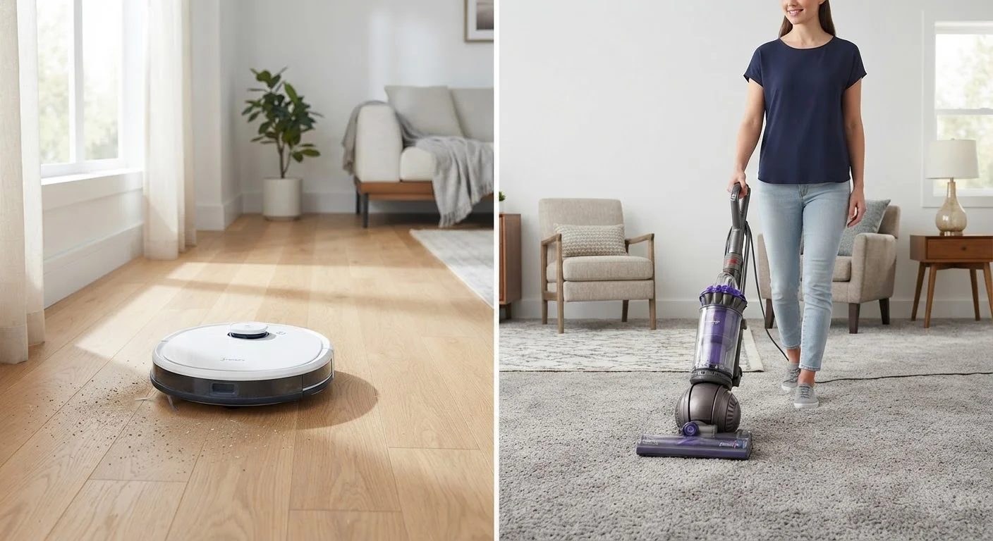Robot Vacuums vs. Upright Vacuums: Which Cleaning Approach Fits Your Home