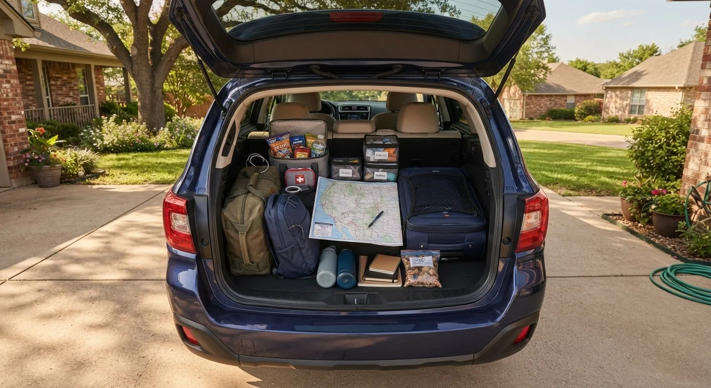 What to Pack Before You Leave the Driveway