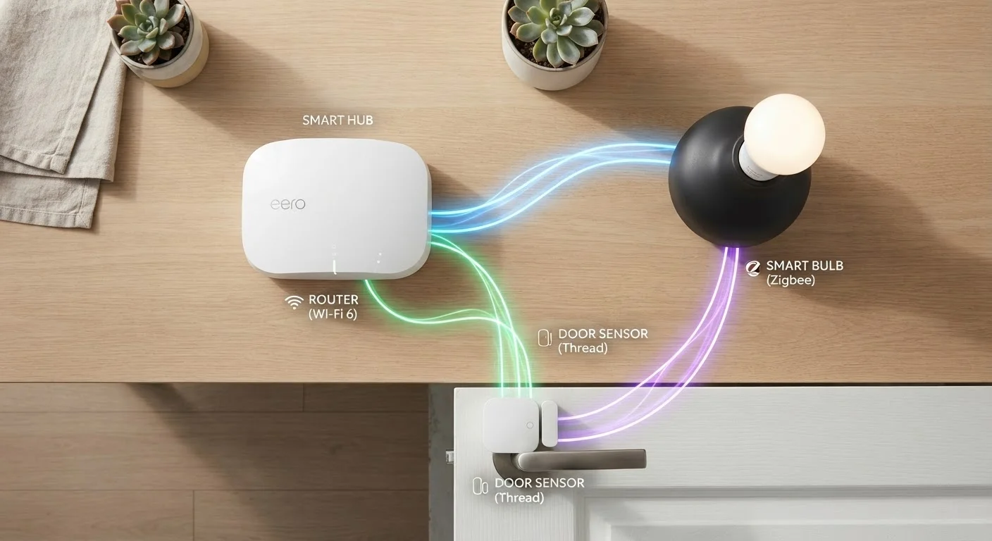 Wi-Fi, Zigbee, and Z-Wave: The Wireless Protocols Behind Your Smart Home